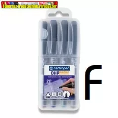   Centropen 2636 F 0,6mm alkoholos filctoll készlet (4db-os) (permanent)