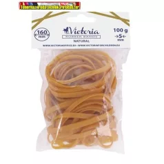 Postázógumi,160X5 mm, VICTORIA, 100 g, natúr