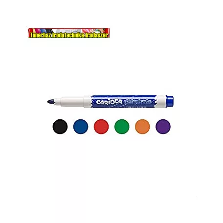 CARIOCA TÁBLAÍRÓ FILC 6 DARABOS (4,5 MM)  42921 (whiteboard marker)