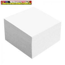 Írótömb FORTUNA fehér 8,5x8,5x8,5 cm famentes (kockatömb,kockablokk)