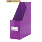  LEITZ Click&Store Iratpapucs, PP/karton, 95 mm, lila
