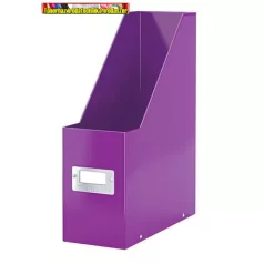  LEITZ Click&Store Iratpapucs, PP/karton, 95 mm, lila