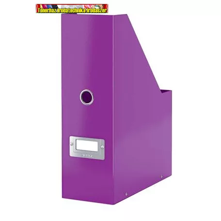  LEITZ Click&Store Iratpapucs, PP/karton, 95 mm, lila
