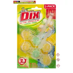 Dix 3D Wc illatosító  2x40g Lemon Fresh