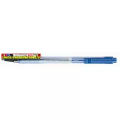   PILOT BP-S Matic 0,27 mm, nyomógombos, átlátszó tolltest, , kék (BPS-135F-L)