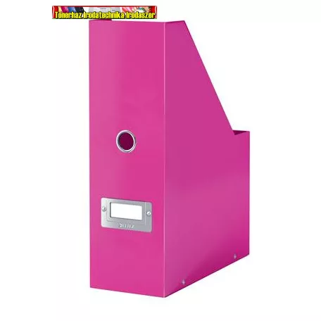  LEITZ Click&Store Iratpapucs, PP/karton, 95 mm, rózsaszín