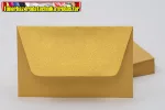 Névjegy boríték , arany színű