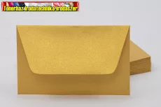 Névjegy boríték , arany színű Névjegy boríték , arany színű