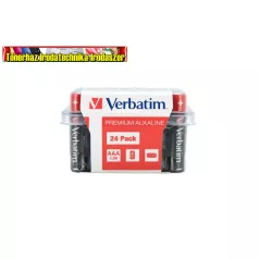Verbatim AAA LR03 Alkaline elem 24db/cs, db-ár