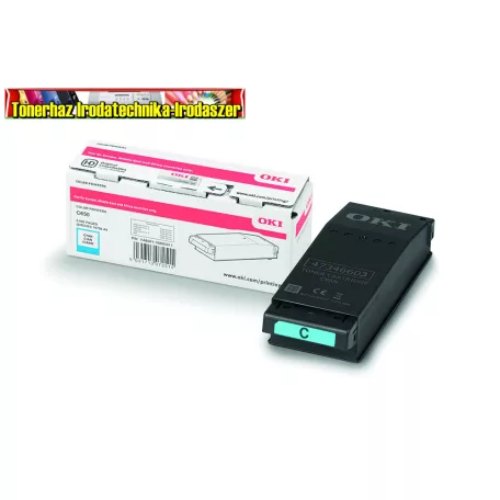 OKI C650 EREDETI TONER CYAN 6K 09006127