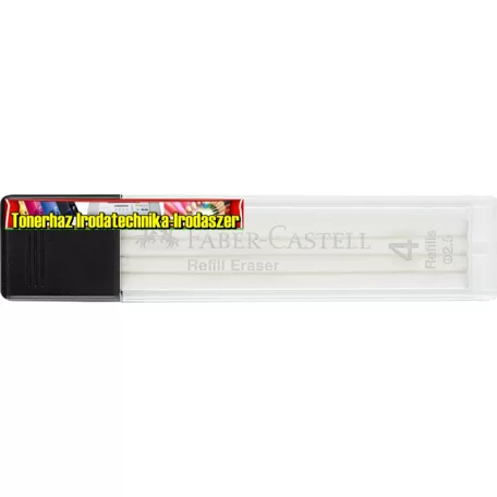 FABER-CASTELL Pótbél precíziós radírstifthez, 4 darabos