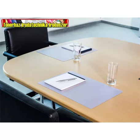 Könyökalátét, DURABLE 420x300 , víztiszta (könyöklő) 711119