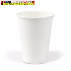   Pohár eldobható papír 1,8dl fehér 50 db/csomag (papírpohár)