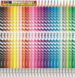   MAPED Color'Peps Oops Színes ceruza készlet, háromszügletű, radírozható,  24 különböző színben