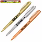 CENTROPEN FILC KÉSZLET 3DB-OS  vastag (1,5-3mm)  ARANY ÉS EZÜST ÉS BRONZ  2690 B