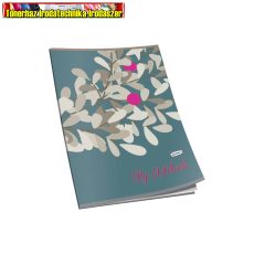 Füzet A4, 40 lap, kockás 80g. papír, glitteres Connect (A4) ( 87-40) (87-32) - MY NOTEBOOK -