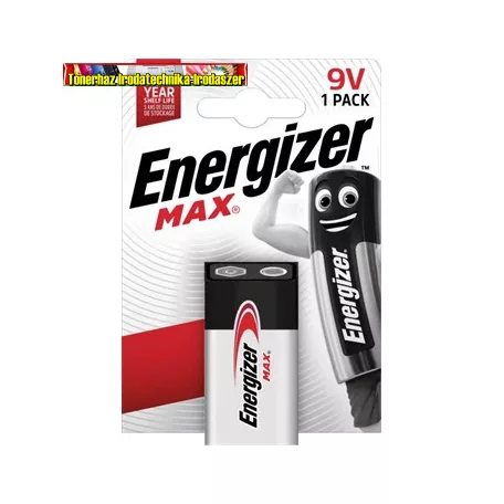 Energizer Max 9V alkáli elem 6LR61