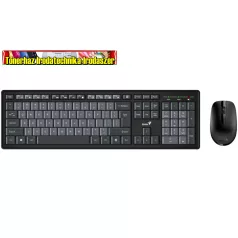   Genius Smart KM-8200 wireless (vezetéknélküli) combo billentyűzet + egér Black HU