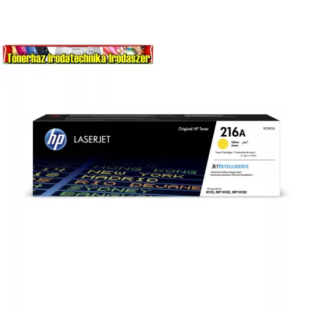 HP 216A W2412A eredeti yellow lézertoner 0,85K
