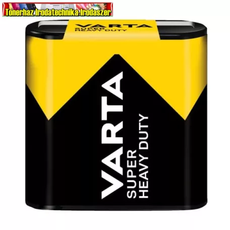 VARTA SUPER HEAVY DUTY 4,5V FÉLTARTÓS LAPOS ELEM (3R12) 