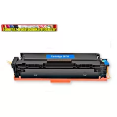   CANON CRG067H  UTÁNGYÁRTOTT TONER CYAN 2.350 OLDAL KAPACITÁS (CRG-067H)-Chipes - 