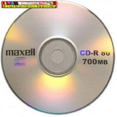 Maxell CD lemez 700MB  80' R 52x papírtokos (CD-R)