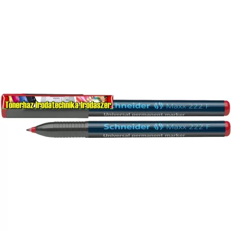 Schneider 222 F OHP alkoholos tűfilc 0.7mm PIROS (maxx222,maxx 222)