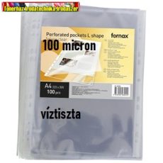 Fornax Genotherm, lefűzhető, A4, 100 mikron, víztiszta felület 100db/cs