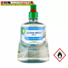   Air Wick Active Fresh utántöltő Pamut és Fehér Orchidea - 228 ml