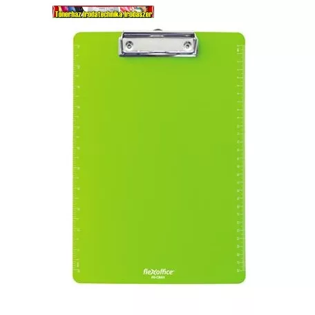 Felírótábla, A4, műanyag, FLEXOFFICE "FO-CB011", zöld