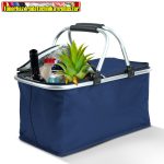  11549A Thermo összecsukható bevásárlókosár - 49 x 28 x 25 cm - 21 L - Kék