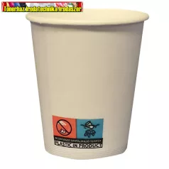  Pohár eldobható papír 1,8dl fehér 70mm automatás 60 db/csomag (papírpohár)