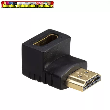 Akyga AK-AD-01 HDMI-M / HDMI-F 90° adapter