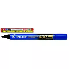   PILOT Permanent Marker 400 alkoholos vágott hegyű  filc (1,5-4mm) kék