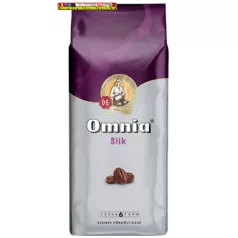   DOUWE EGBERTS Omnia Silk Kávé, pörkölt, szemes, olaszos pörkölésű, 1000 g, 