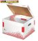 ESSELTE Speedbox Archiválókonténer, L méret, újrahasznosított karton,  fehér (623913)