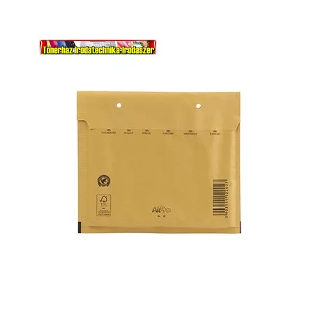 Légpárnás tasak 175x200mm (cd boríték) BARNA