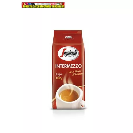 SEGAFREDO Intermezzo Kávé, pörkölt, szemes, 1kg
