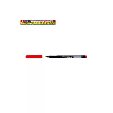 CENTROPEN 2536 Permanent (alkoholos filctoll) marker  kerek végű, 1mm, piros