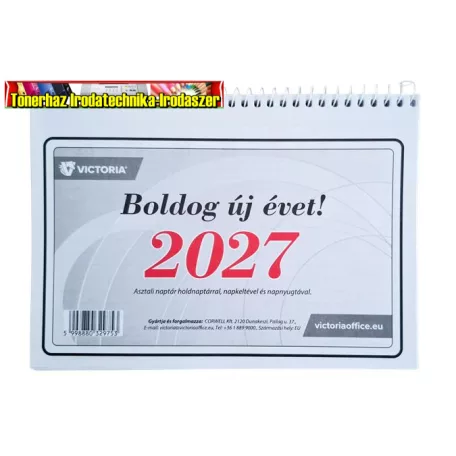 Asztali naptár 23TA VICTORIA 2027 (TA23,TA-23)