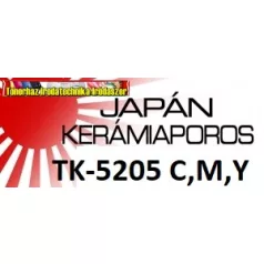   Kyocera TK-5205 color Kerámiaporos premium utángyártott tonerek 12K/szín 100% ÚJ  (TK5205,TK 5205)