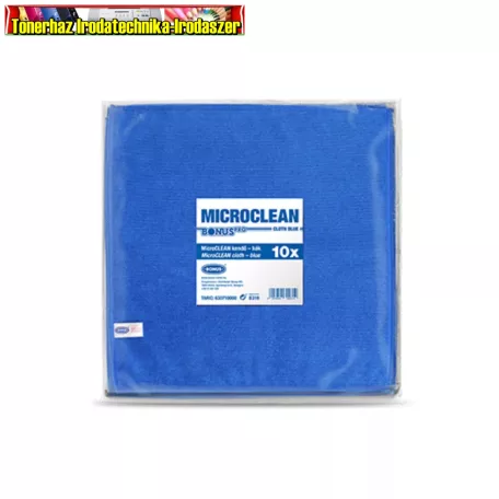 Microszálas kendő MicroClean BonusPro kék B319 32cmX32cm (HoReCa-HACCP)
