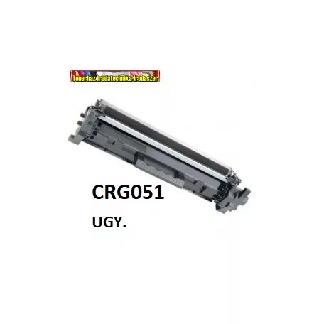 Canon utángyártott CRG051 toner black 1,7K (crg-051)