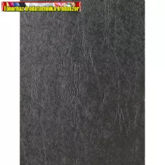   TREND/FORPUS  hátlap bőrhatású matt karton FEKETE 100 lap/cs 230gr/m2