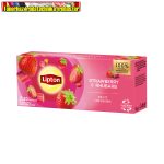 Lipton gyümölcstea Eper-Rebarbara (20x1,6g/doboz)