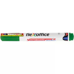 FLEXOFFICE WB03 Táblamarker, 2,5 mm ,kúpos,  zöld