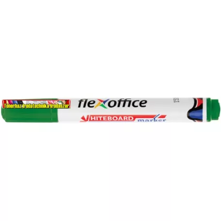 FLEXOFFICE WB03 Táblamarker, 2,5 mm ,kúpos,  zöld