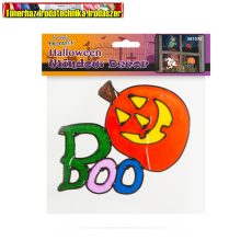 58107E Halloween-i ablakdekor - Boo tök-