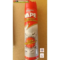   Vape Univerzális  rovarölő spray (repülő rovarok és mászó rovarok ellen )  400 ml 