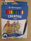   CENTROPEN TŰFILC Creative liner  - 2521 - 12 darabos készlet